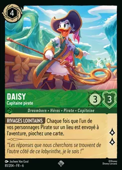 Daisy - Capitaine pirate 81/204 — Azurite Sea