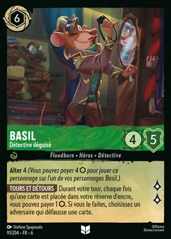 Basil - Détective déguisé 91/204 — Azurite Sea