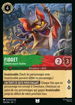Fidget - Chauve-souris furtive 106/204 — Archazia's Island