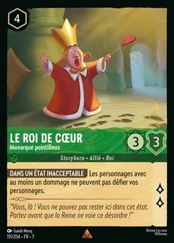 Le Roi de Cœur - Monarque pointilleux 111/204 — Archazia's Island