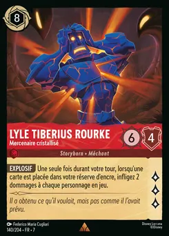 Lyle Tiberius Rourke - Mercenaire cristallisé 140/204 — Archazia's Island
