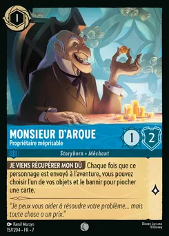 Monsieur D'Arque - Propriétaire méprisable 157/204 — Archazia's Island
