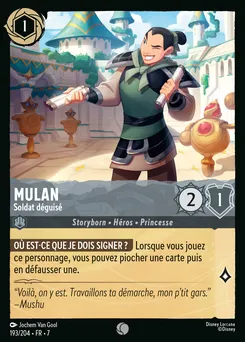 Mulan - Soldat déguisé 193/204 — Archazia's Island
