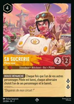 Sa Sucrerie - Pilote royal 20/204