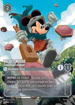 Mickey Mouse - Combattant exaltant 221/204 — Archazia's Island
