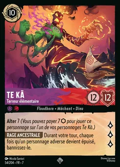 Te Kā - Terreur élémentaire 54/204 — Archazia's Island