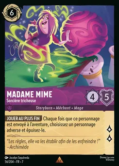 Madame Mime - Sorcière tricheuse 56/204 — Archazia's Island