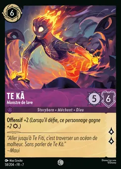 Te Kā - Monstre de lave 58/204 — Archazia's Island