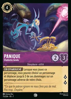 Panique - Diablotin tendu 75/204 — Archazia's Island
