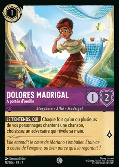 Dolores Madrigal - À portée d'oreille 78/204 — Archazia's Island