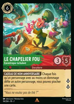 Le Chapelier Fou - Excentrique turbulent 94/204 — Archazia's Island