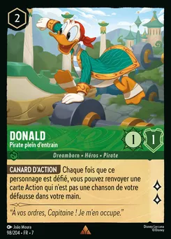 Donald - Pirate plein d'entrain 98/204 — Archazia's Island