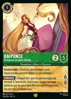 Raiponce - Grimpeuse en haute altitude 101/204 — The Reign of Jafar