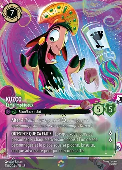 Kuzco - Lama impétueux 210/204 — The Reign of Jafar