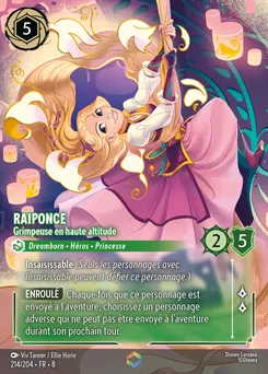 Raiponce - Grimpeuse en haute altitude 214/204 — The Reign of Jafar