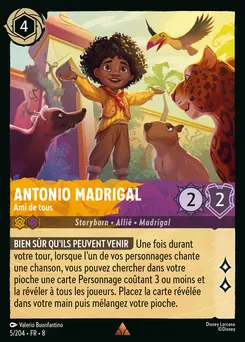 Antonio Madrigal - Ami de tous 5/204 — The Reign of Jafar