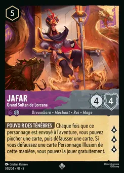 Jafar - Grand Sultan de Lorcana 74/204 — The Reign of Jafar