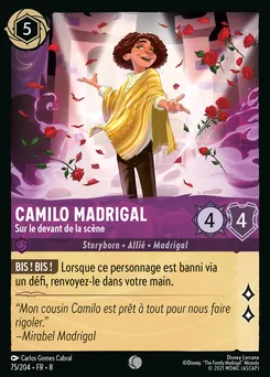 Camilo Madrigal - Sur le devant de la scène 75/204 — The Reign of Jafar