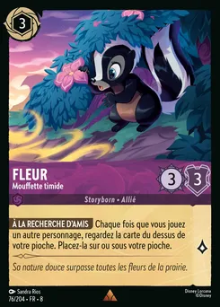 Fleur - Mouffette timide 76/204 — The Reign of Jafar