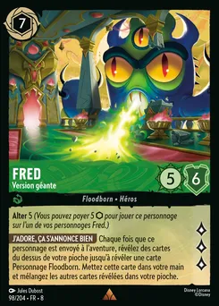 Fred - Version géante 98/204 — The Reign of Jafar