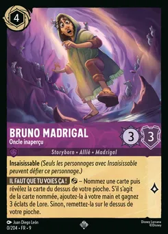 Bruno Madrigal - Oncle inaperçu 0/204 — Fabled