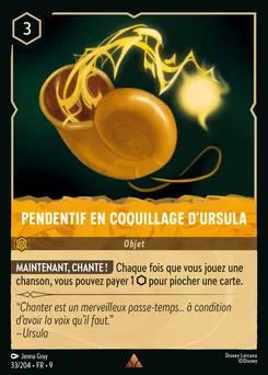 Pendentif en Coquillage d'Ursula 33/204 — Fabled