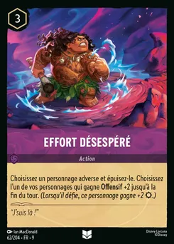Effort désespéré 62/204 — Fabled