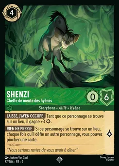 Shenzi - Cheffe de meute des hyènes 87/204 — Fabled