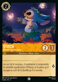 Stitch - Danseur extraterrestre 9/204 — Fabled