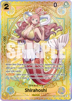 Shirahoshi EB01-057 — A Fist of Divine Speed