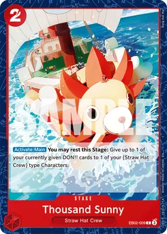 Thousand Sunny EB02-009 — Anime 25th Collection