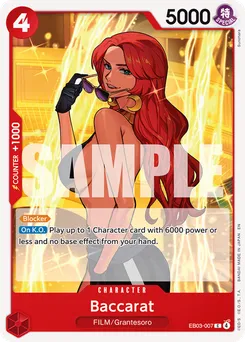 Baccarat EB03-007 — Heroines Edition
