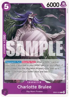 Charlotte Brûlée EB03-033 — Heroines Edition