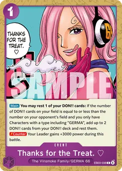 C'était délicieux ! ♡ EB03-038 — Heroines Edition