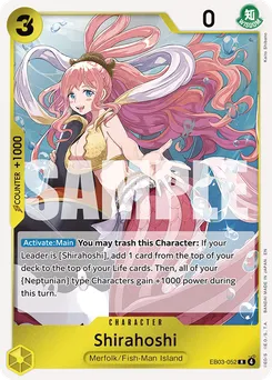 Shirahoshi EB03-052 — Heroines Edition
