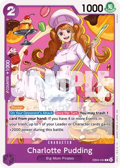 Charlotte Pudding EB04-034 — The Azure Sea's Seven