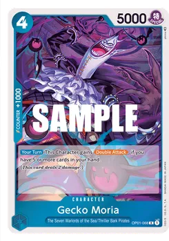 Gecko Moria OP01-068 — Romance Dawn