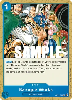 Baroque Works OP01-090 — Romance Dawn
