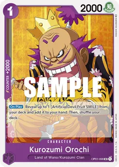 Kurozumi Orochi OP01-098 — Romance Dawn