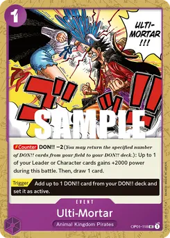 Ulti-Mortar OP01-118 — Romance Dawn