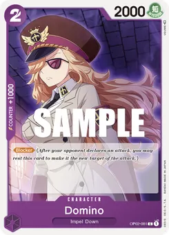 Domino OP02-081 — Paramount War