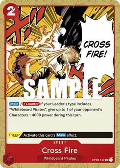 Cross Fire OP03-017 — Pillars of Strength