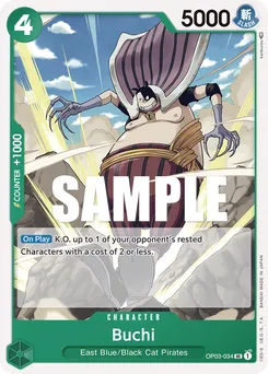 Buchi OP03-034 — Pillars of Strength