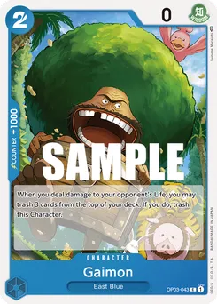 Gaimon OP03-043 — Pillars of Strength