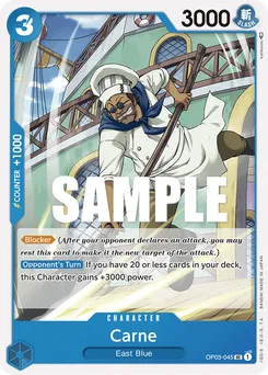 Carne OP03-045 — Pillars of Strength