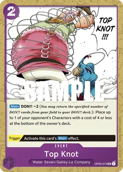 Top Knot OP03-074 — Pillars of Strength