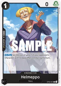 Helmeppo OP03-091 — Pillars of Strength