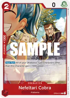 Nefeltari Cobra OP04-012 — Kingdoms of Intrigue