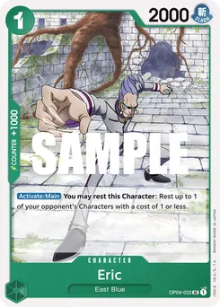 Eric OP04-022 — Kingdoms of Intrigue