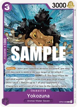 Yokozuna OP04-068 — Kingdoms of Intrigue